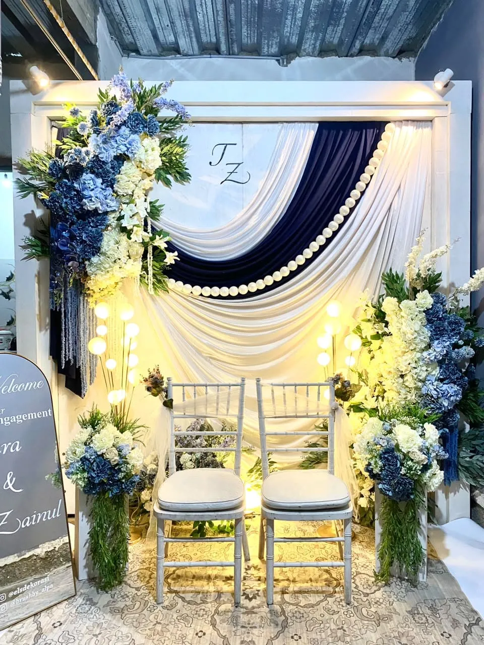 Modern Pastel Floristry Arch